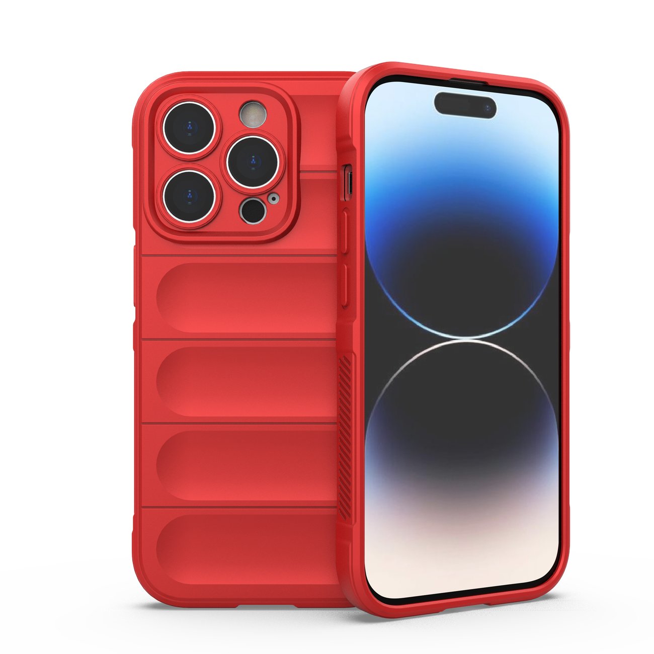 Pokrowiec etui pancerne Magic Shield Case czerwone APPLE iPhone 14 Pro