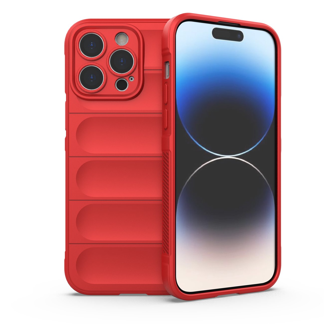 Pokrowiec etui pancerne Magic Shield Case czerwone APPLE iPhone 14 Pro Max