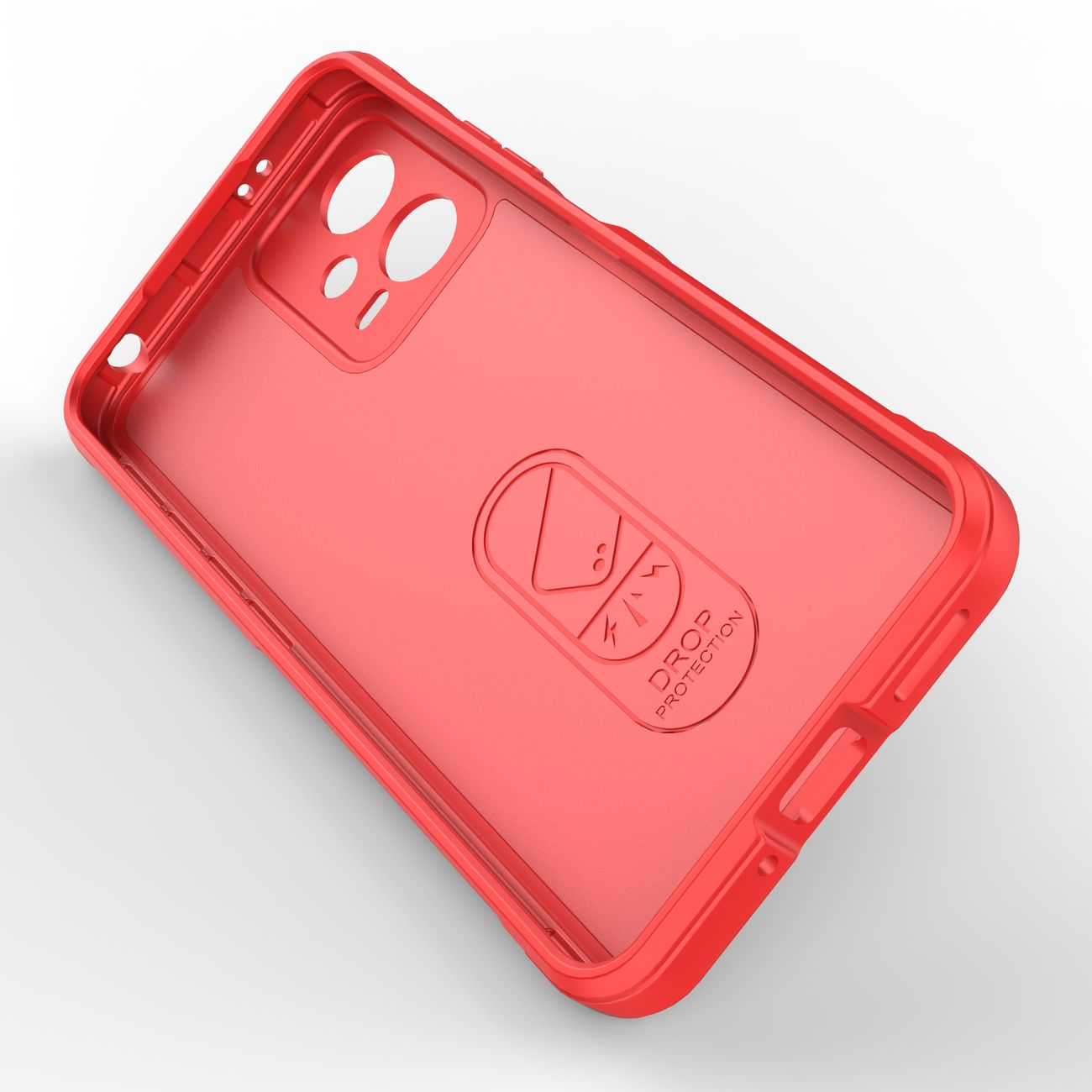 Pokrowiec etui pancerne Magic Shield Case czerwone Xiaomi Poco X5 5G / 3