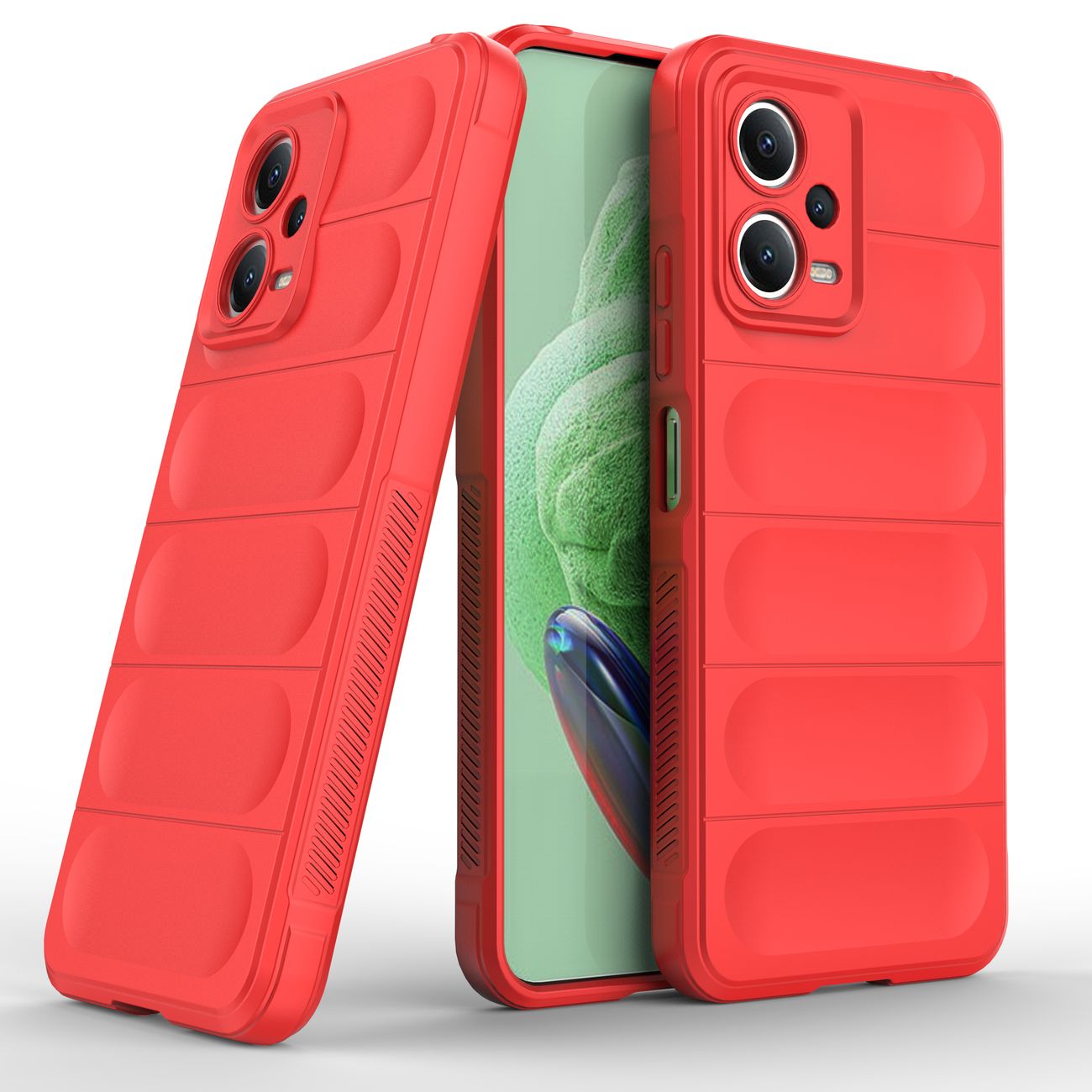 Pokrowiec etui pancerne Magic Shield Case czerwone Xiaomi Poco X5 5G / 6
