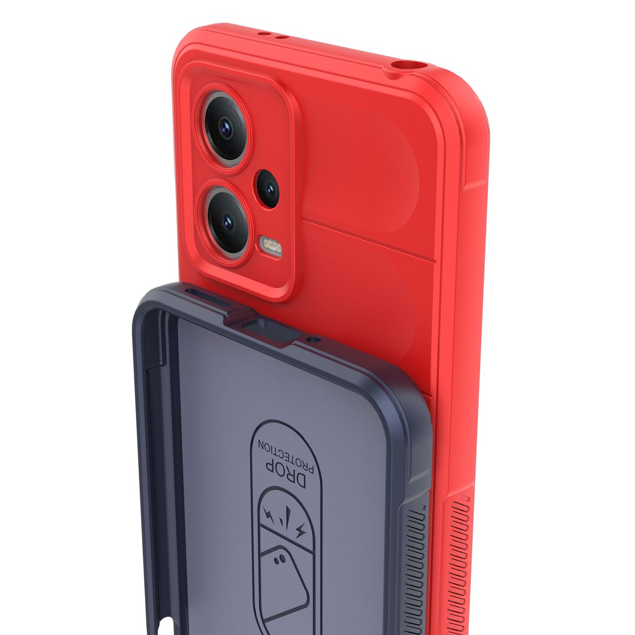 Pokrowiec etui pancerne Magic Shield Case czerwone Xiaomi Poco X5 5G / 8