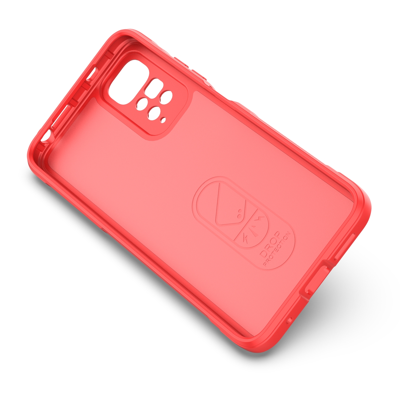 Pokrowiec etui pancerne Magic Shield Case czerwone Xiaomi Redmi Note 11 / 2
