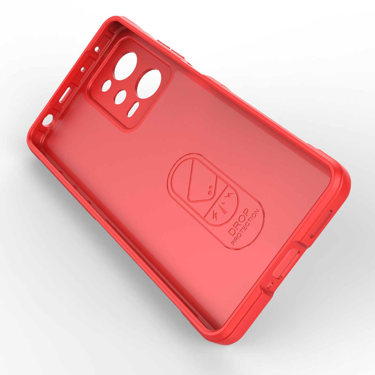 Pokrowiec etui pancerne Magic Shield Case czerwone Xiaomi Redmi Note 12 Pro / 10