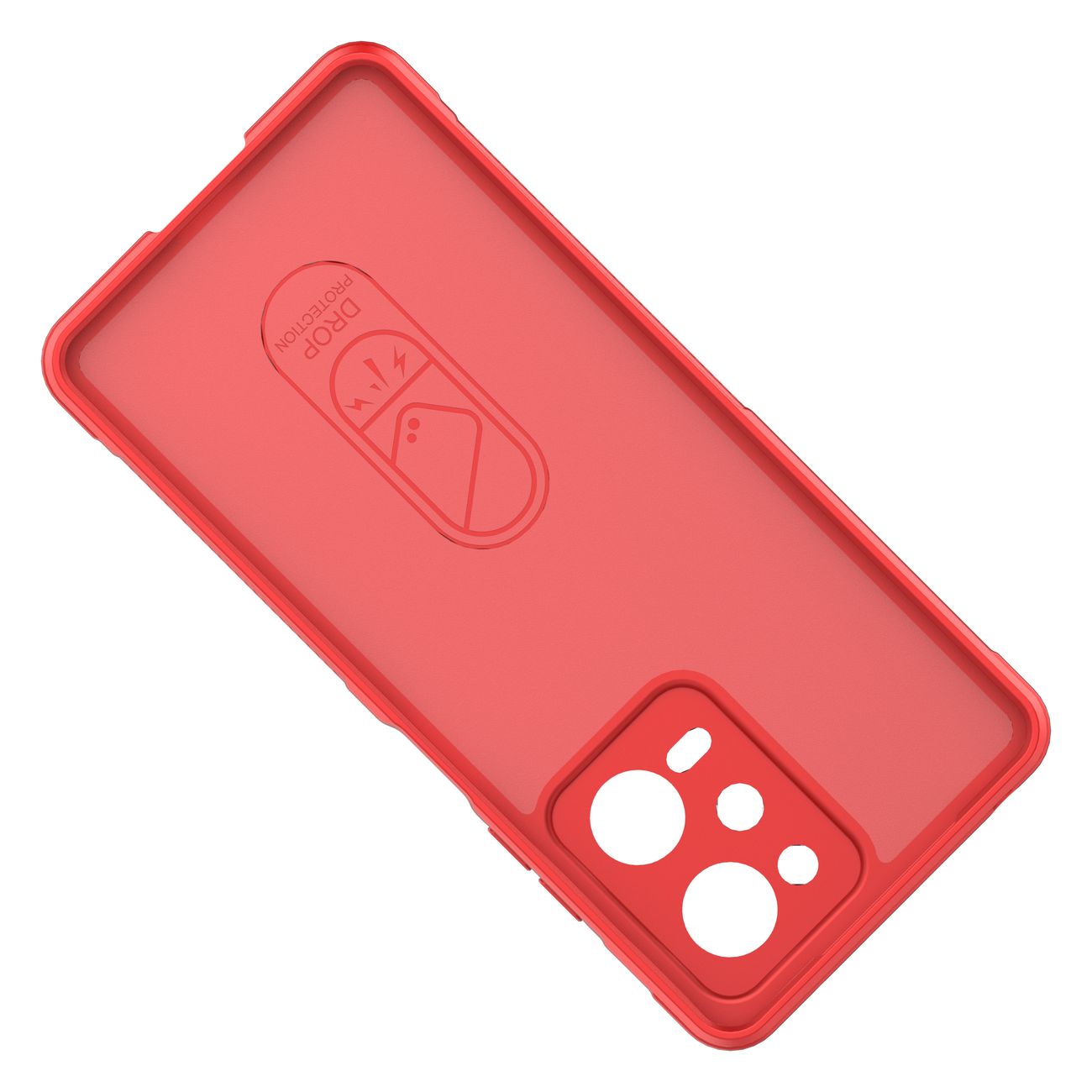 Pokrowiec etui pancerne Magic Shield Case czerwone Xiaomi Redmi Note 12 Pro / 8