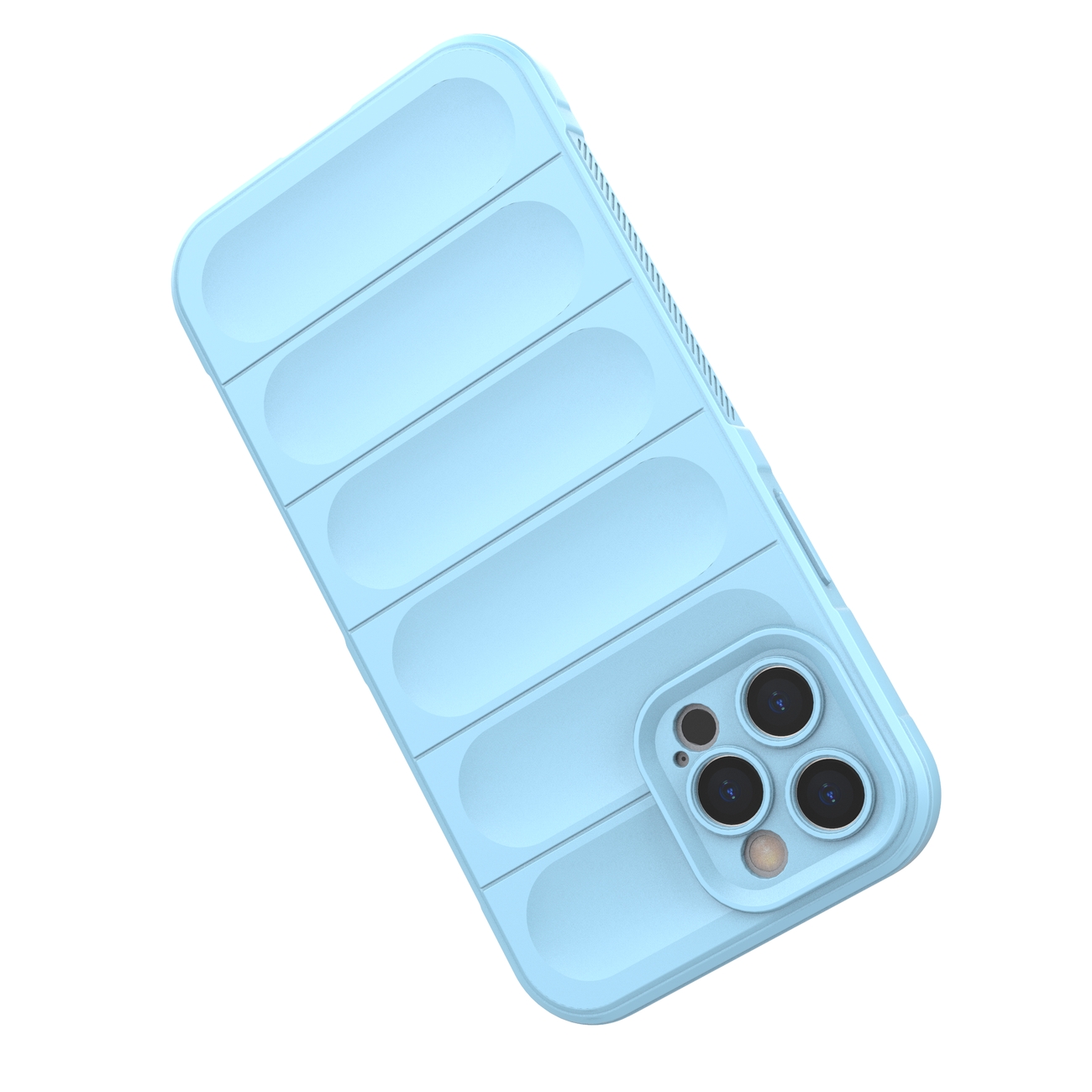Pokrowiec etui pancerne Magic Shield Case jasnoniebieskie APPLE iPhone 12 Pro Max / 7