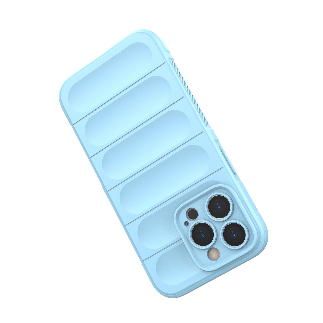 Pokrowiec etui pancerne Magic Shield Case jasnoniebieskie APPLE iPhone 13 Pro Max / 6
