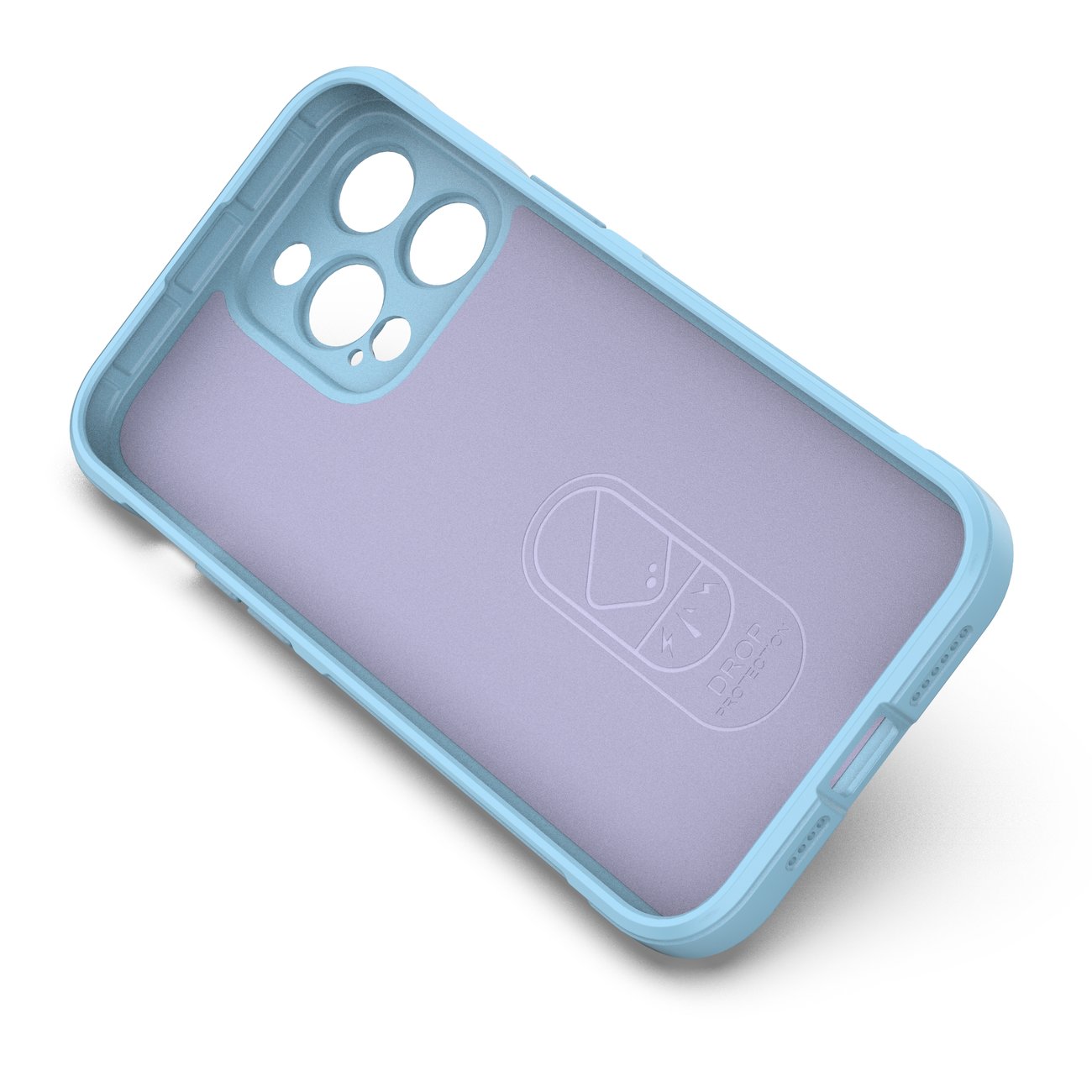Pokrowiec etui pancerne Magic Shield Case jasnoniebieskie APPLE iPhone 14 Pro Max / 3