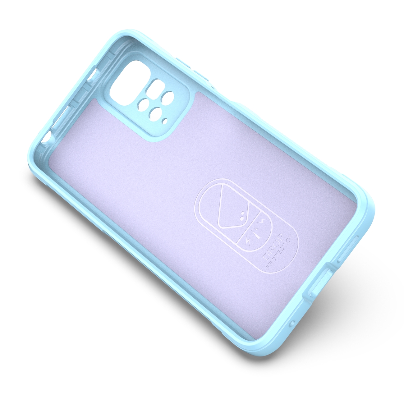 Pokrowiec etui pancerne Magic Shield Case jasnoniebieskie Xiaomi Redmi Note 11 / 2