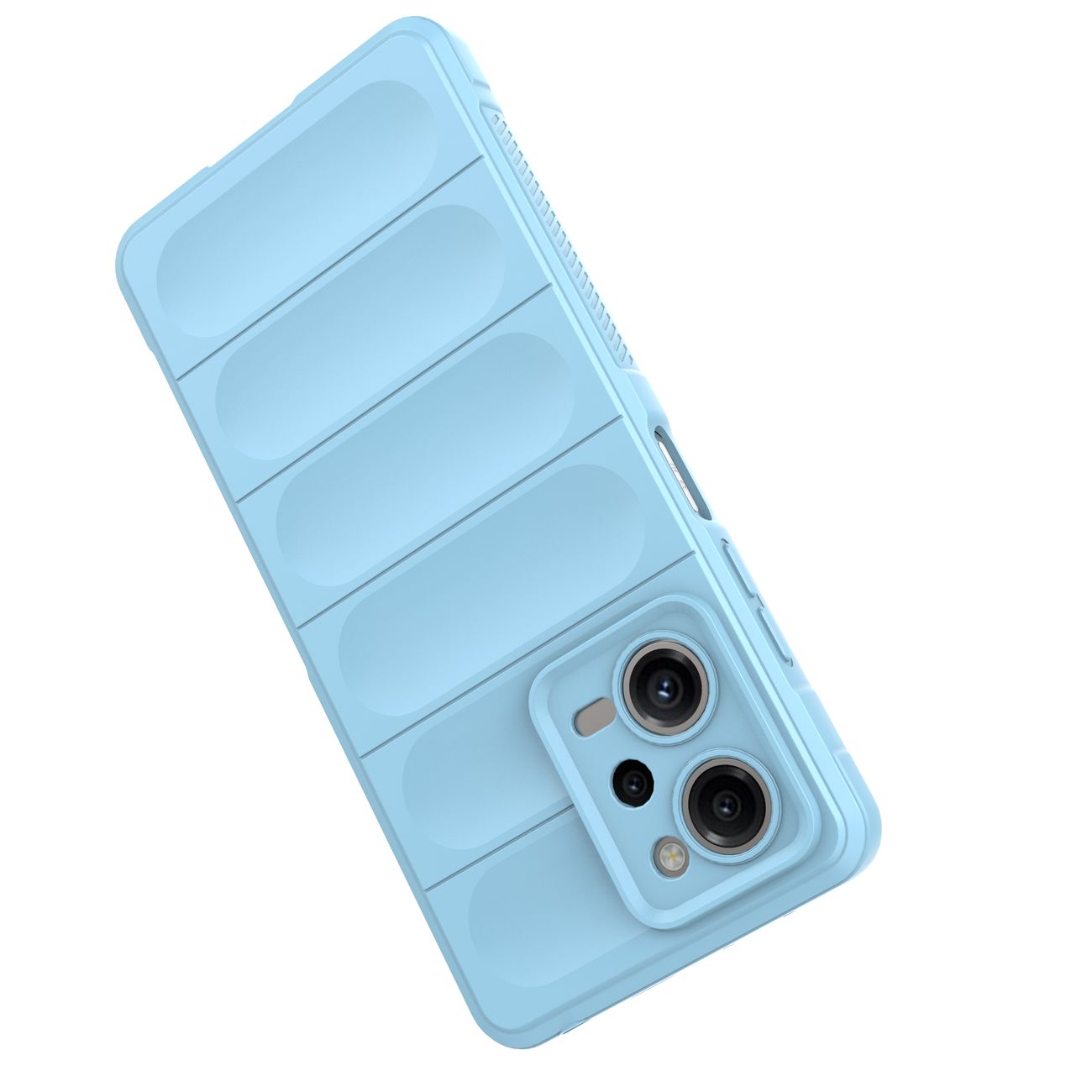 Pokrowiec etui pancerne Magic Shield Case jasnoniebieskie Xiaomi Redmi Note 12 Pro / 4