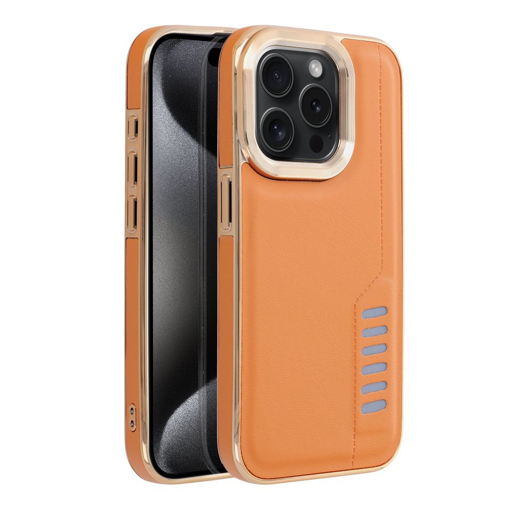 Pokrowiec etui pancerne MILANO brzowe Xiaomi Redmi 12