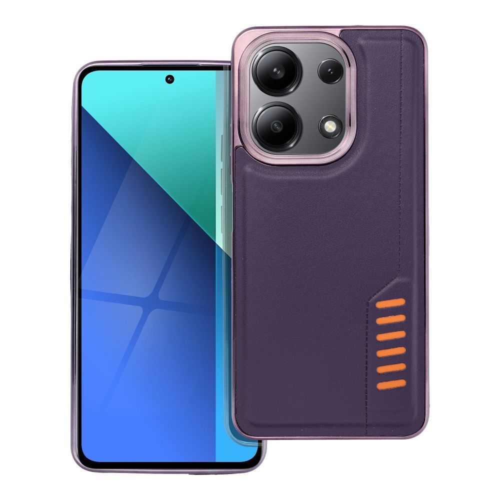 Pokrowiec etui pancerne MILANO ciemnofioletowe Xiaomi Redmi Note 13