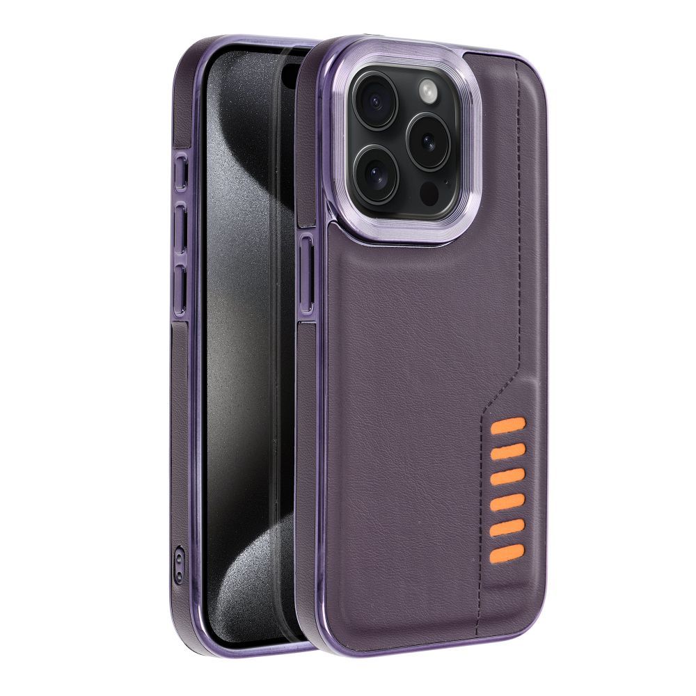 Pokrowiec etui pancerne MILANO ciemnofioletowe Xiaomi Redmi Note 13 5G