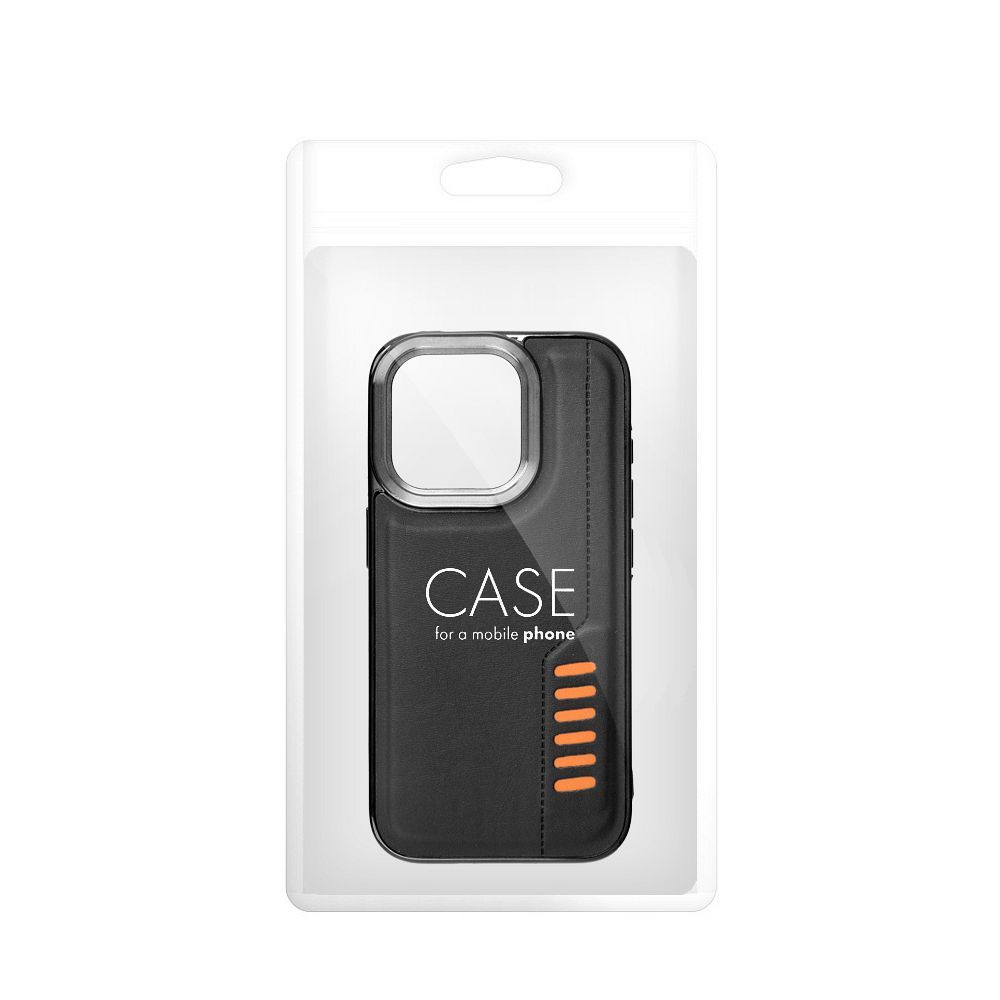 Pokrowiec etui pancerne MILANO czarne Xiaomi Redmi 12 / 7