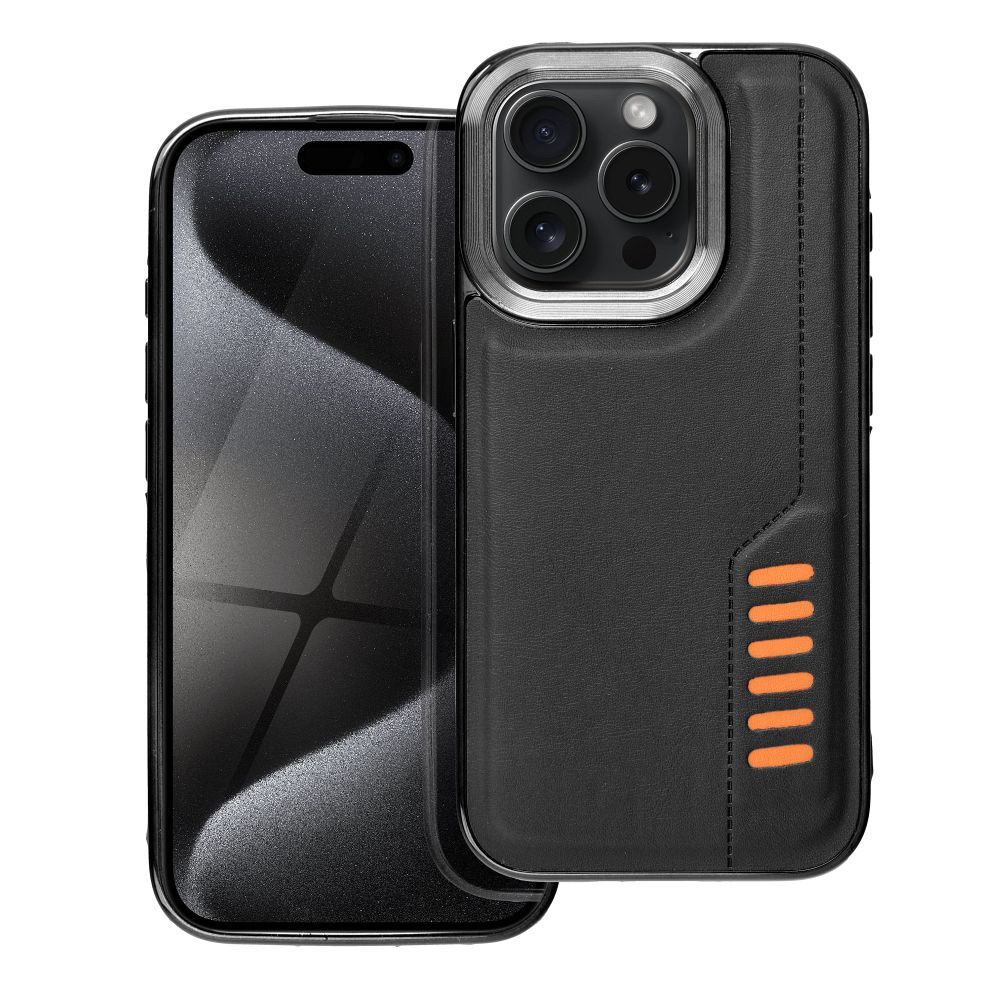 Pokrowiec etui pancerne MILANO czarne Xiaomi Redmi Note 13 / 2