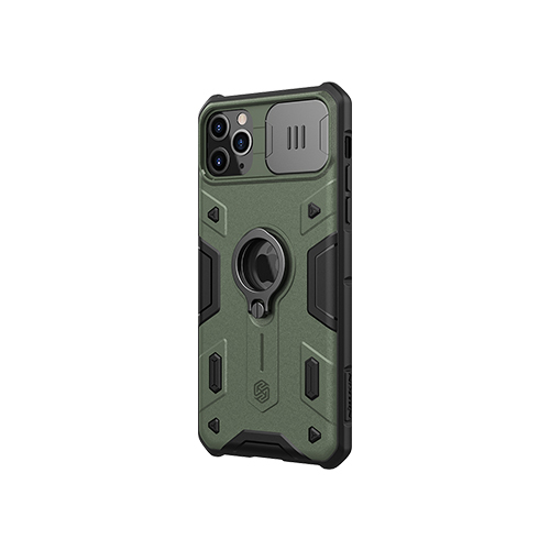 Pokrowiec etui pancerne Nillkin CamShield Armor zielone APPLE iPhone 11 Pro Max / 2