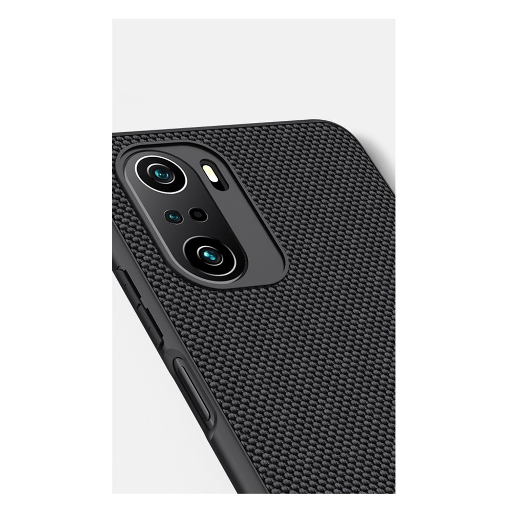 Pokrowiec etui pancerne Nillkin Textured Case czarne Xiaomi Redmi K40 / 11