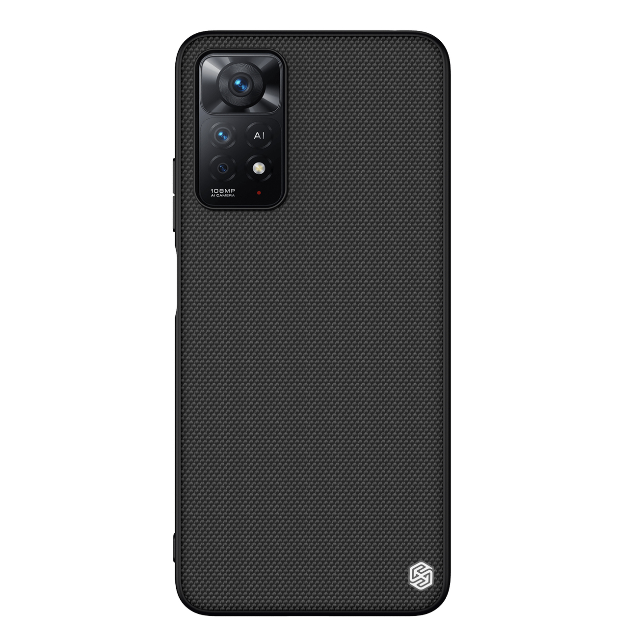 Pokrowiec etui pancerne Nillkin Textured Case czarne Xiaomi Redmi Note 11 Pro