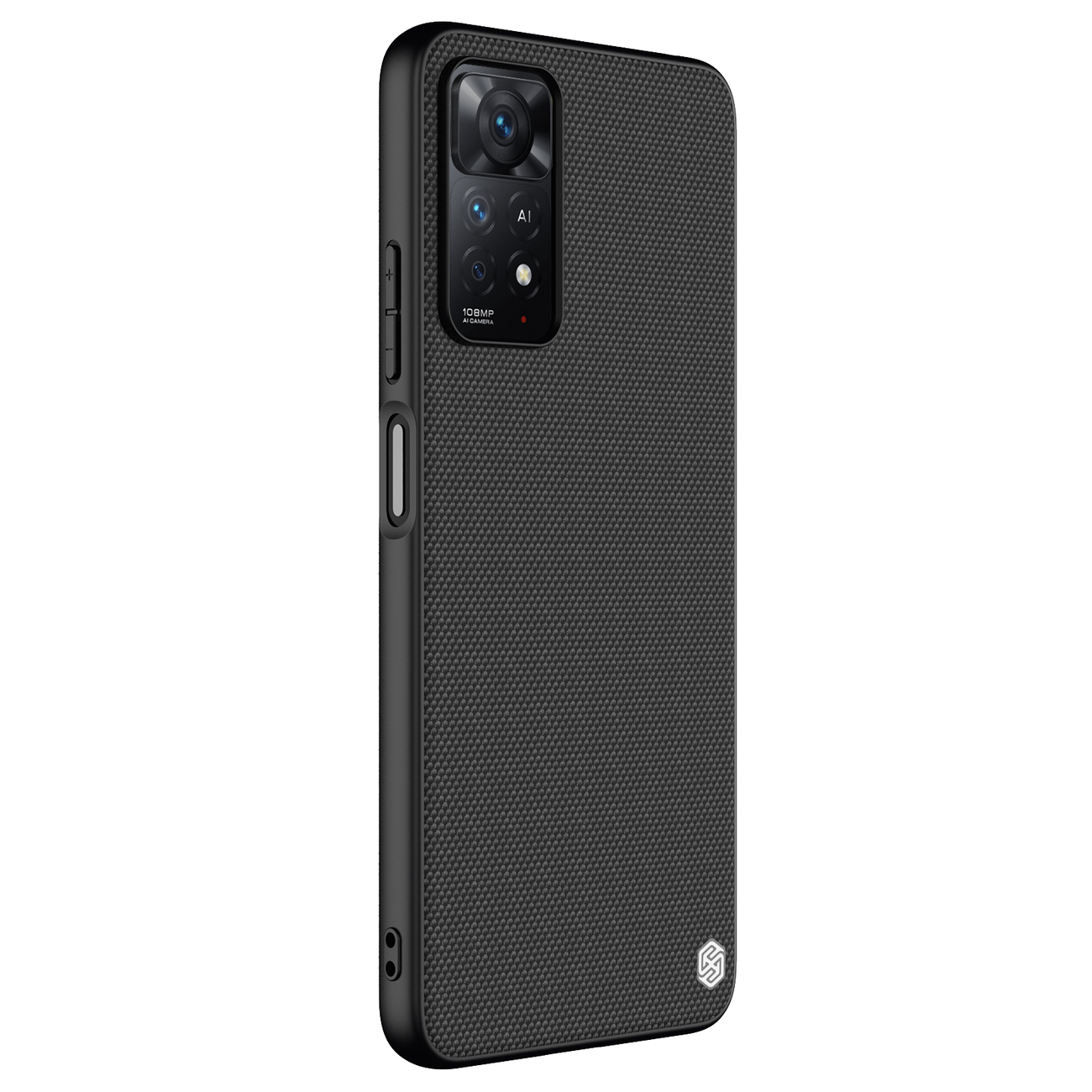 Pokrowiec etui pancerne Nillkin Textured Case czarne Xiaomi Redmi Note 11 Pro / 3