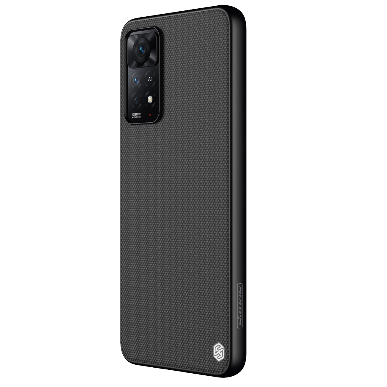 Pokrowiec etui pancerne Nillkin Textured Case czarne Xiaomi Redmi Note 11 Pro / 4