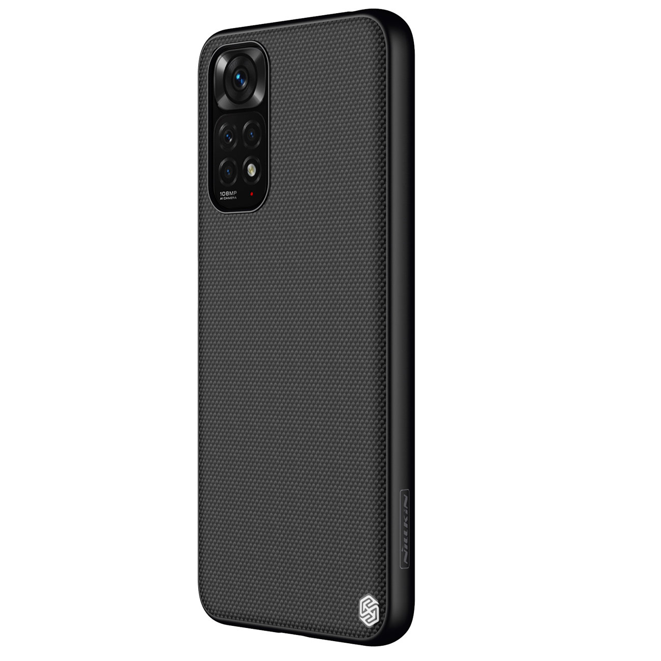 Pokrowiec etui pancerne Nillkin Textured Case czarne Xiaomi Redmi Note 11S / 4