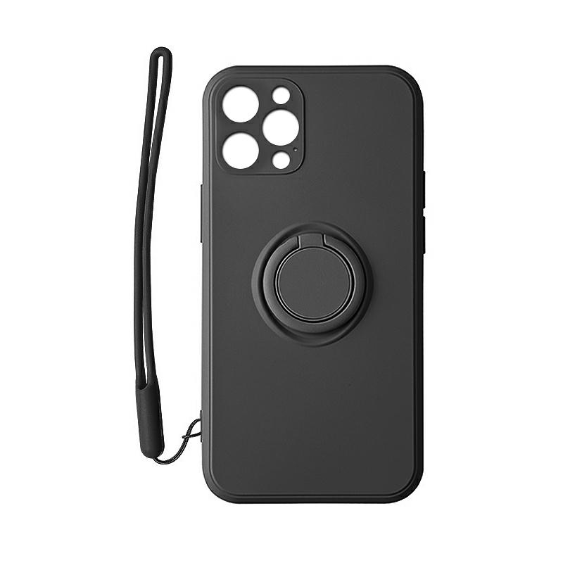 Pokrowiec etui pancerne Pastel Ring czarne Xiaomi Mi 10T Lite 5G / 2
