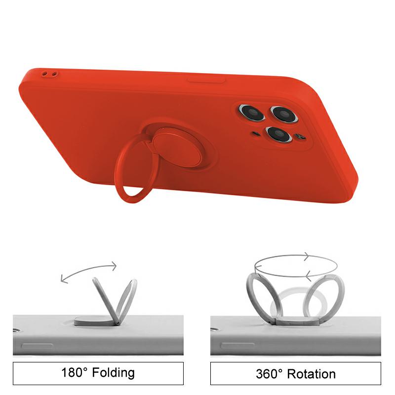 Pokrowiec etui pancerne Pastel Ring czerwone Xiaomi Mi 10T Lite 5G / 3