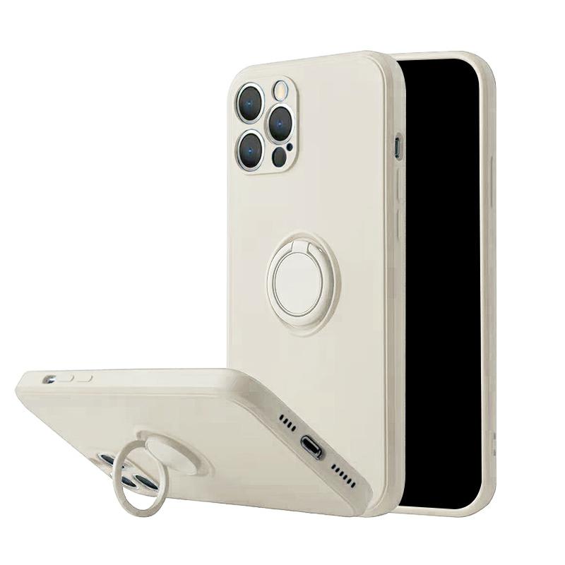 Pokrowiec etui pancerne Pastel Ring szare APPLE iPhone 12 Pro Max / 2