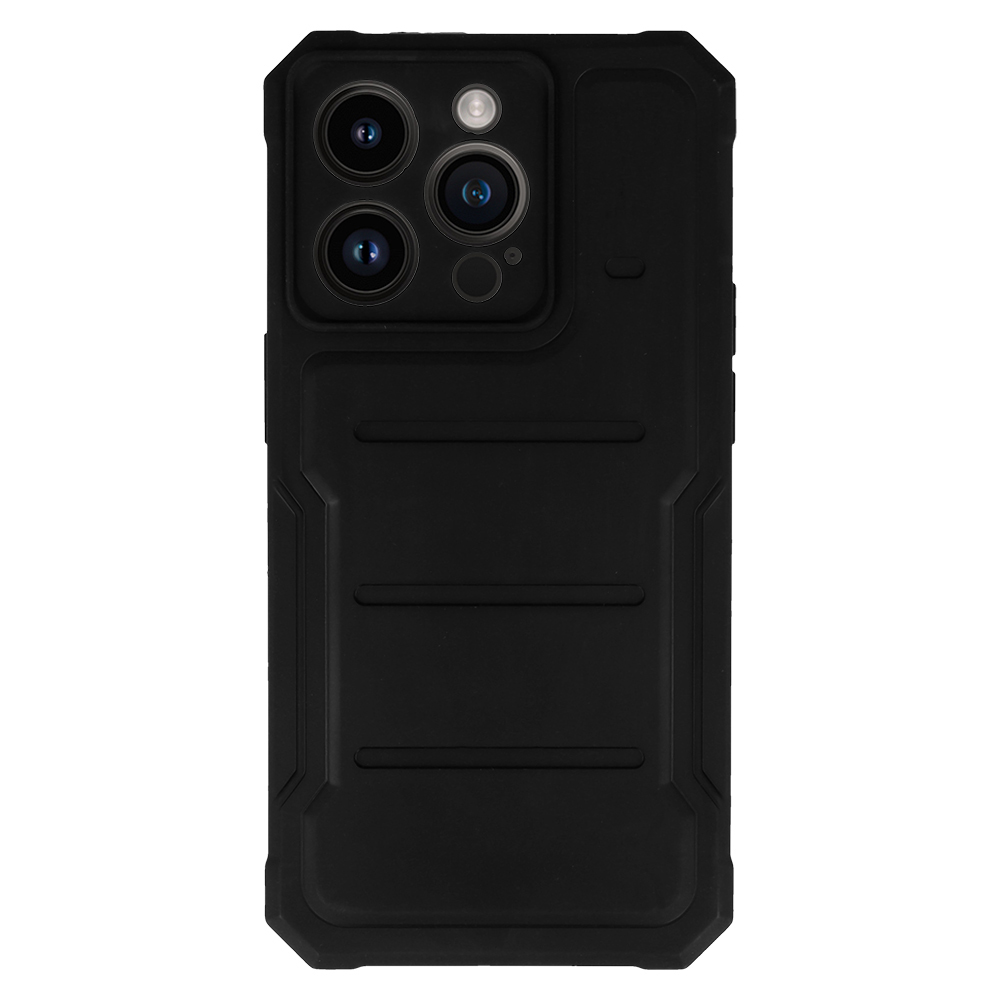 Pokrowiec etui pancerne Protector Case czarne APPLE iPhone 12 Pro Max / 2
