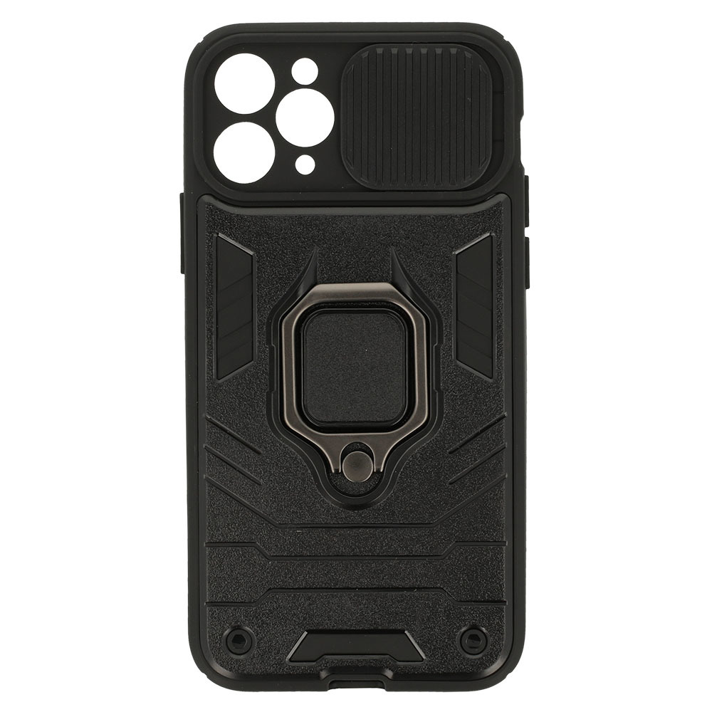 Pokrowiec etui pancerne Ring Lens Case czarne APPLE iPhone 11 Pro / 6