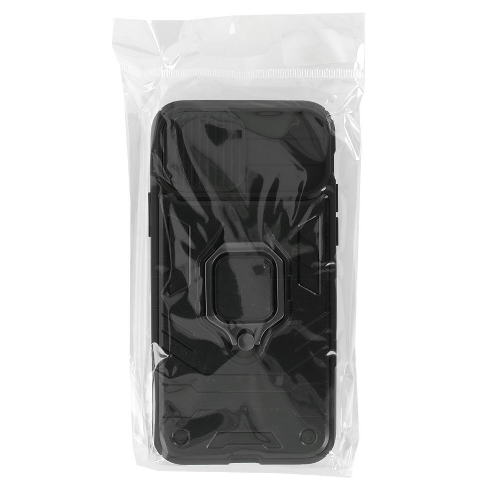 Pokrowiec etui pancerne Ring Lens Case czarne APPLE iPhone 13 / 8