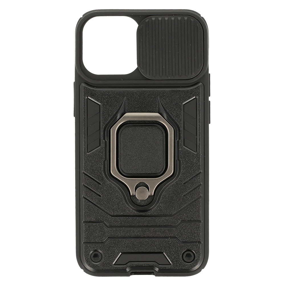 Pokrowiec etui pancerne Ring Lens Case czarne APPLE iPhone 13 mini / 6