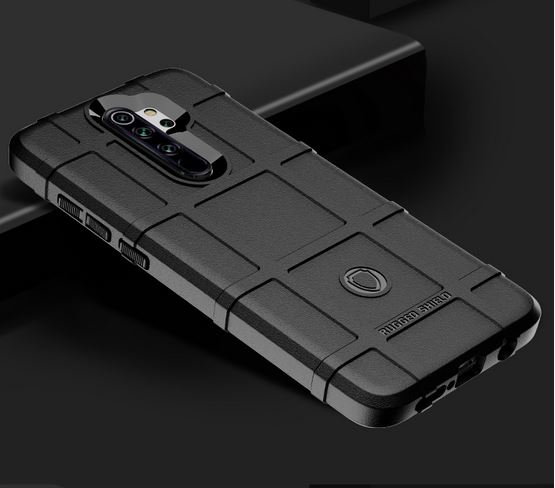 Pokrowiec etui pancerne Rugged Shield czarne Xiaomi Note 8 Pro / 4
