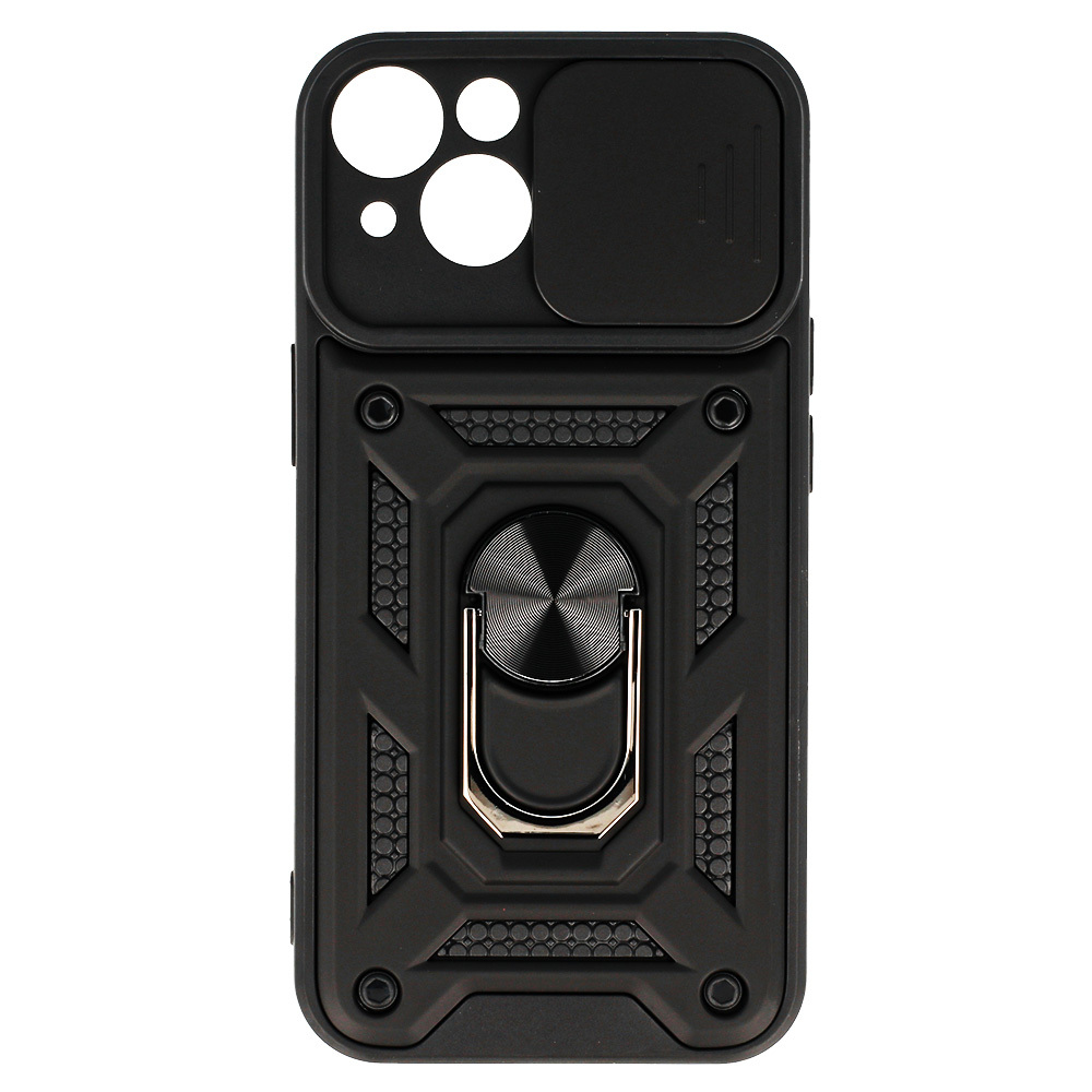 Pokrowiec etui pancerne Slide Camera Armor Case czarne APPLE iPhone 15 Plus / 2