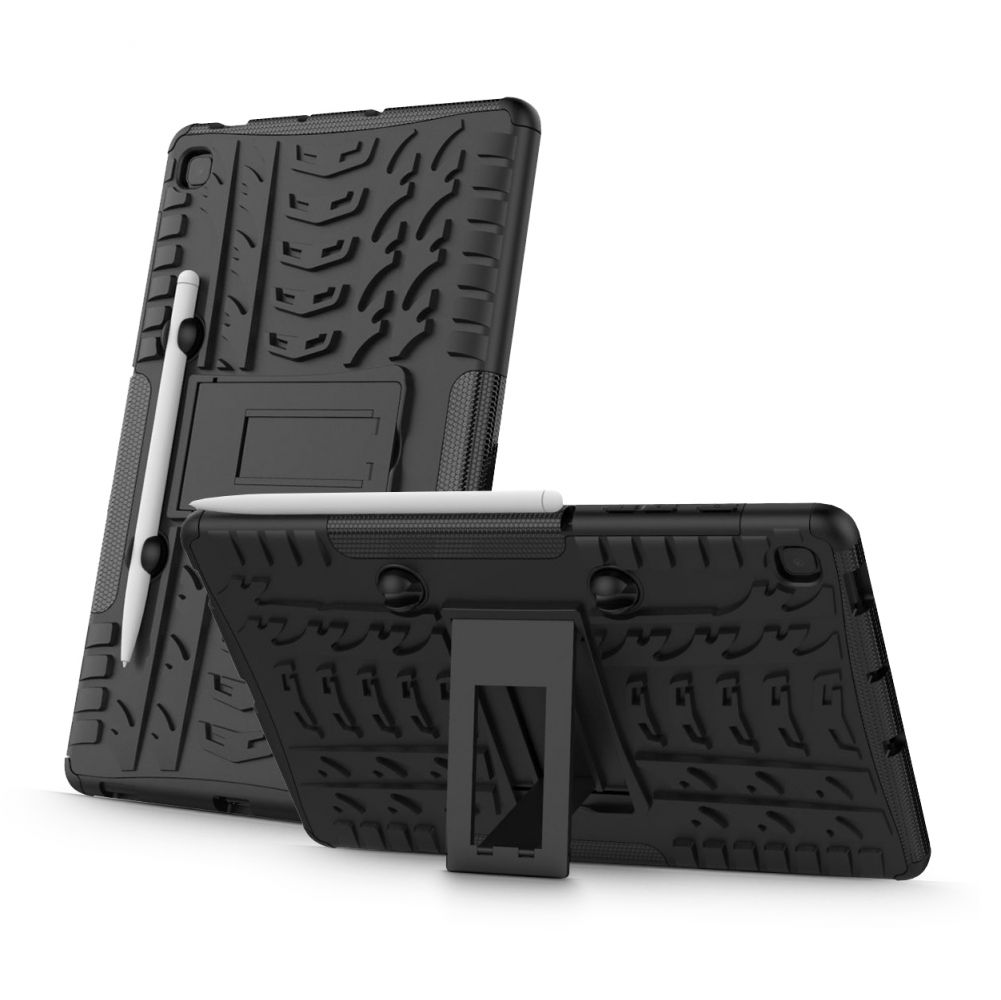Pokrowiec etui pancerne Tech-Protect Armorlok Czarne SAMSUNG Galaxy Tab S6 Lite 10.4