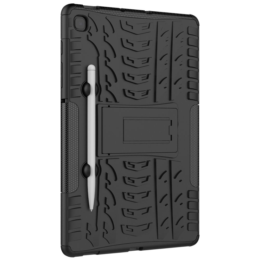 Pokrowiec etui pancerne Tech-Protect Armorlok Czarne SAMSUNG Galaxy Tab S6 Lite 10.4 / 3