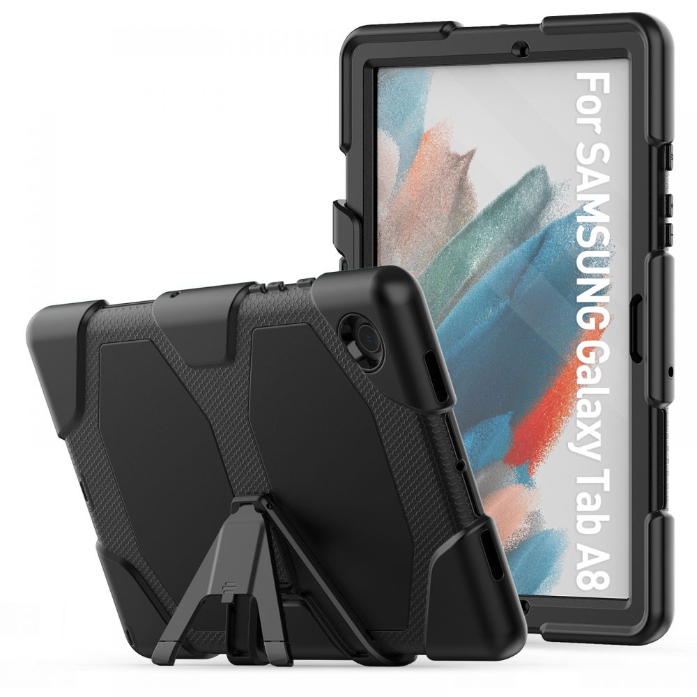 Pokrowiec etui pancerne Tech-protect Survive czarne SAMSUNG Galaxy Tab A8 10.5 2021