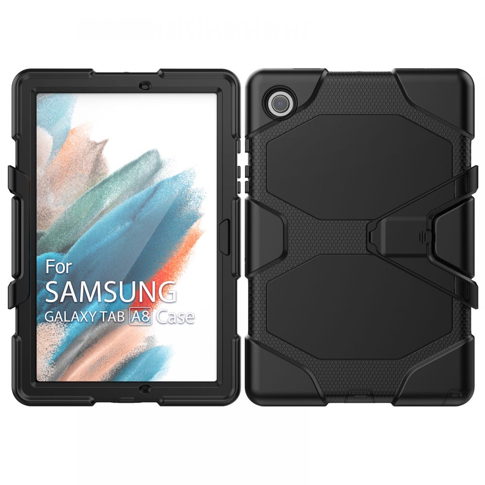 Pokrowiec etui pancerne Tech-protect Survive czarne SAMSUNG Galaxy Tab A8 10.5 2021 / 2