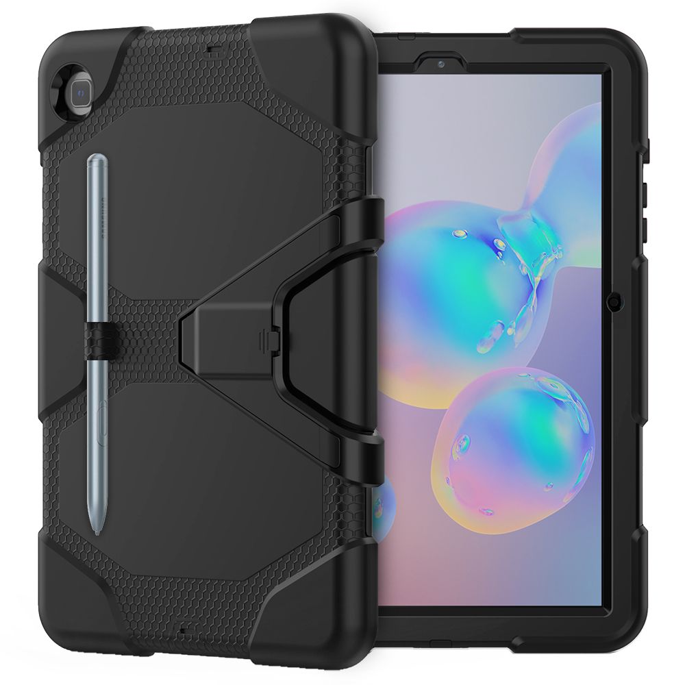 Pokrowiec etui pancerne Tech-Protect Survive czarne SAMSUNG Galaxy Tab S6 Lite 10.4 / 3
