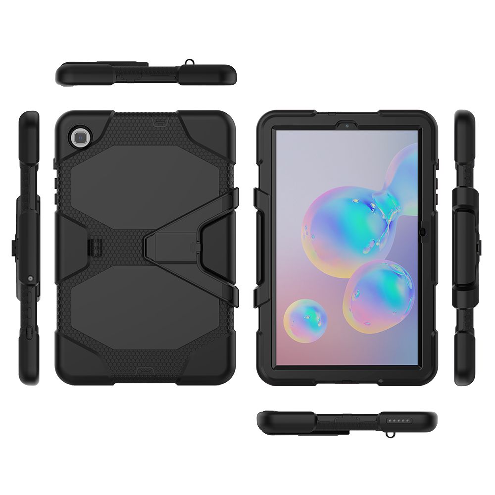 Pokrowiec etui pancerne Tech-Protect Survive czarne SAMSUNG Galaxy Tab S6 Lite 10.4 / 4