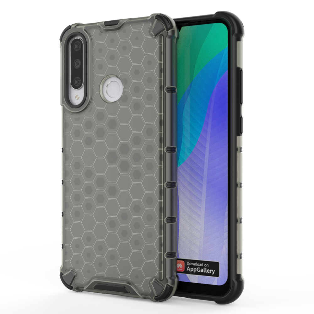 Pokrowiec etui pancerne Tel Protect Honey Armor czarne HUAWEI Y6p