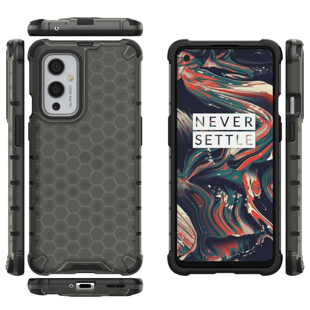 Pokrowiec etui pancerne Tel Protect Honey Armor czarne OnePlus 9 / 12