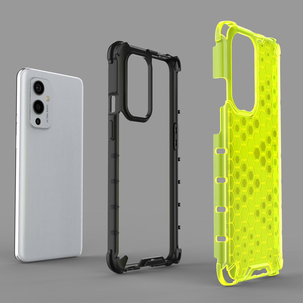 Pokrowiec etui pancerne Tel Protect Honey Armor czarne OnePlus 9 / 5