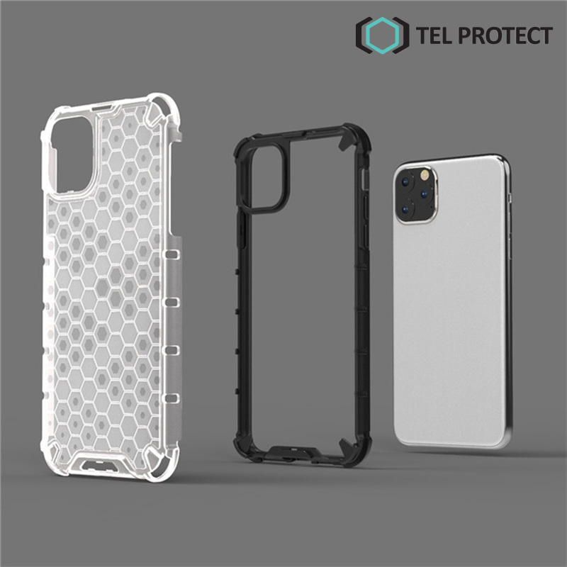 Pokrowiec etui pancerne Tel Protect Honey Armor czarne Xiaomi Redmi Note 10 Pro Max / 8