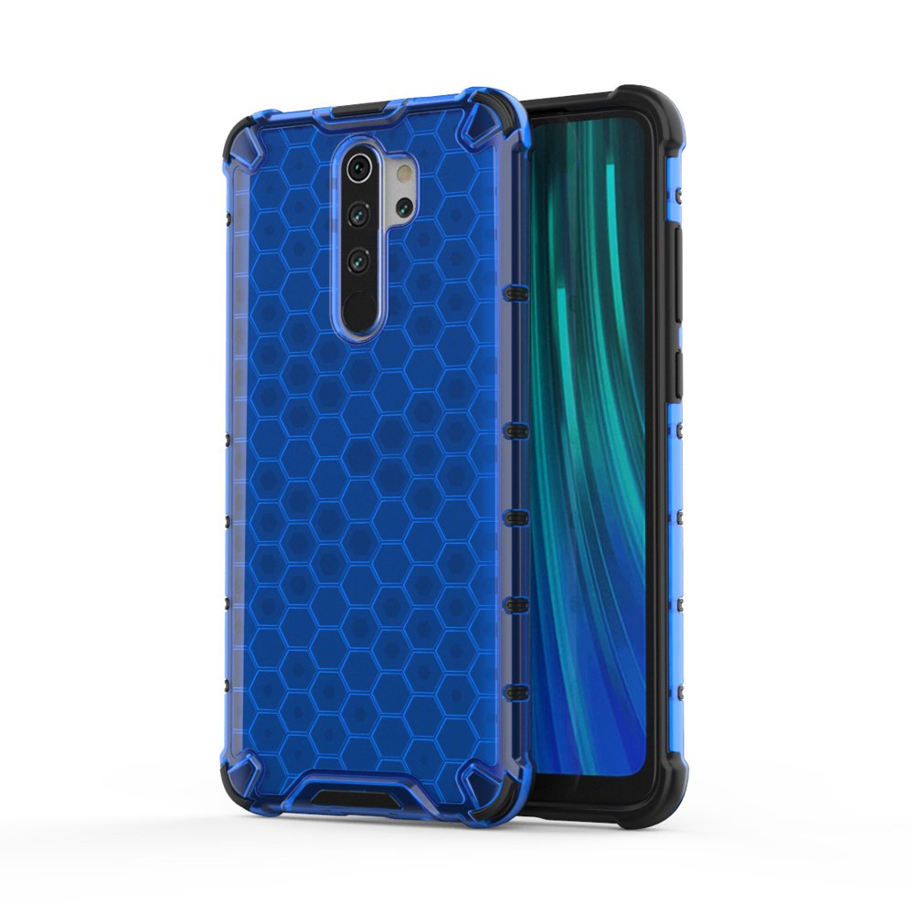 Pokrowiec etui pancerne Tel Protect Honey Armor niebieskie Xiaomi Redmi Note 8 Pro