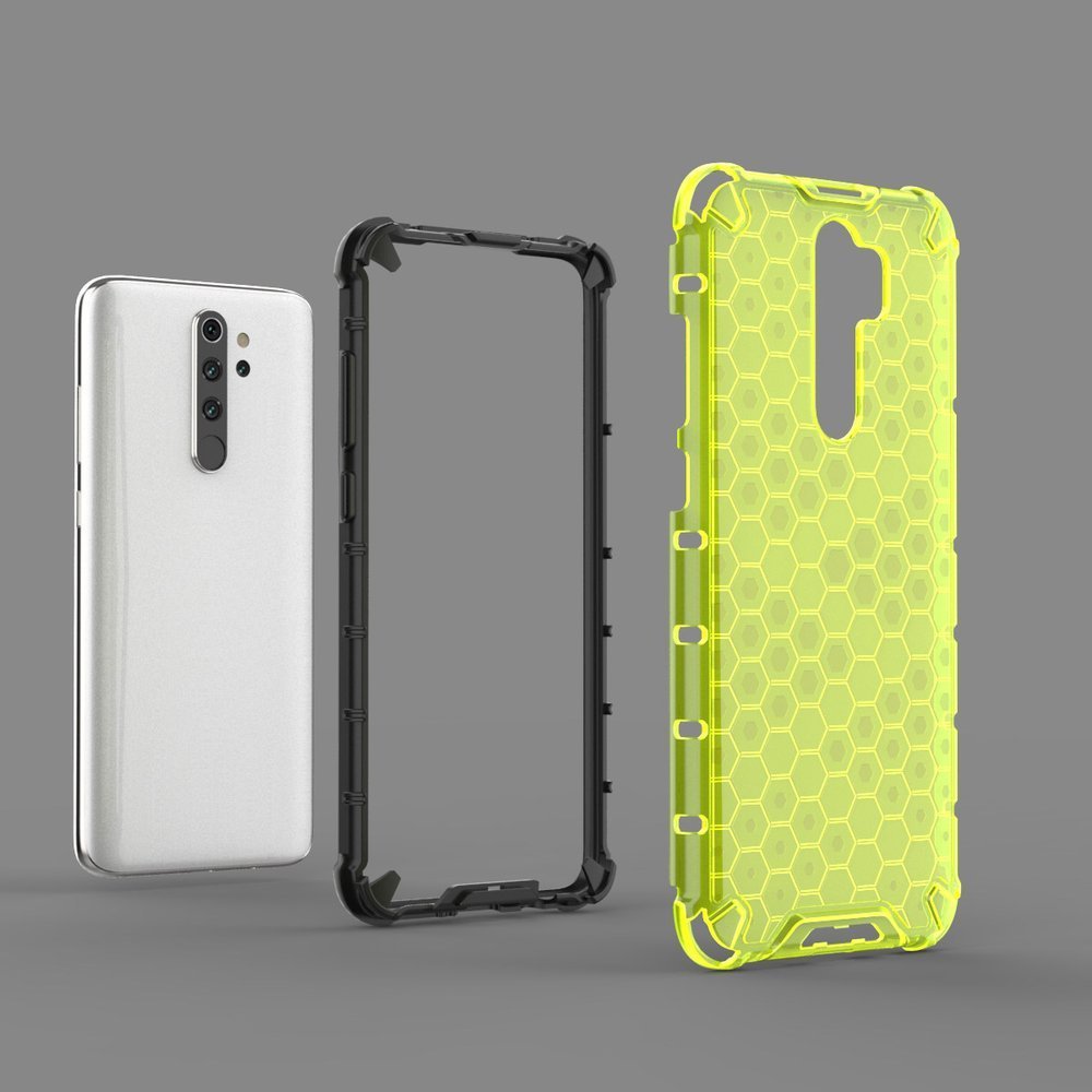 Pokrowiec etui pancerne Tel Protect Honey Armor niebieskie Xiaomi Redmi Note 8 Pro / 3