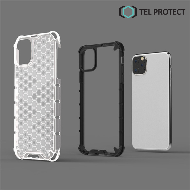 Pokrowiec etui pancerne Tel Protect Honey Armor przeroczyste Xiaomi Redmi Note 10 Pro Max / 8