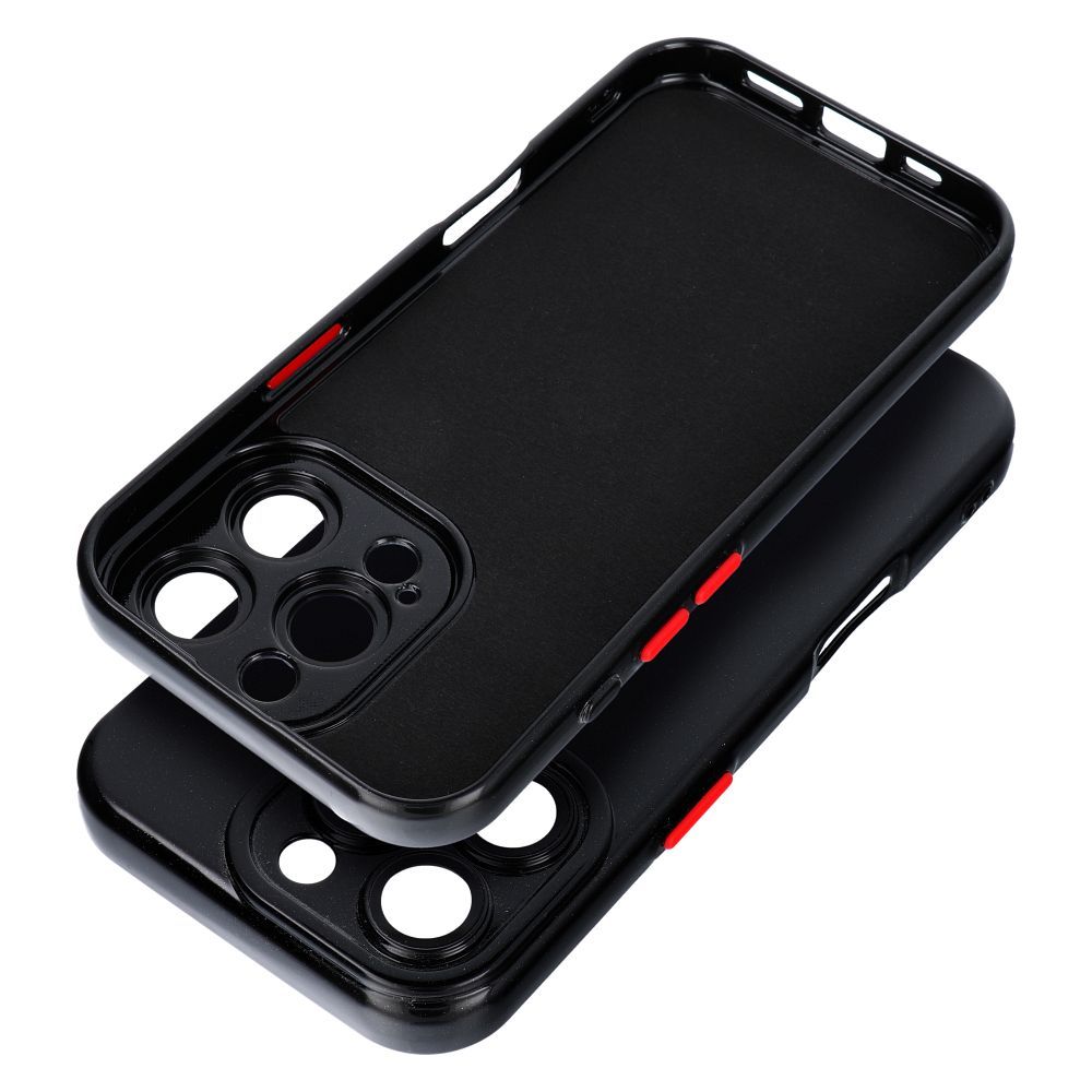 Pokrowiec Etui Pastel Shine czarne APPLE iPhone 16 Plus / 2