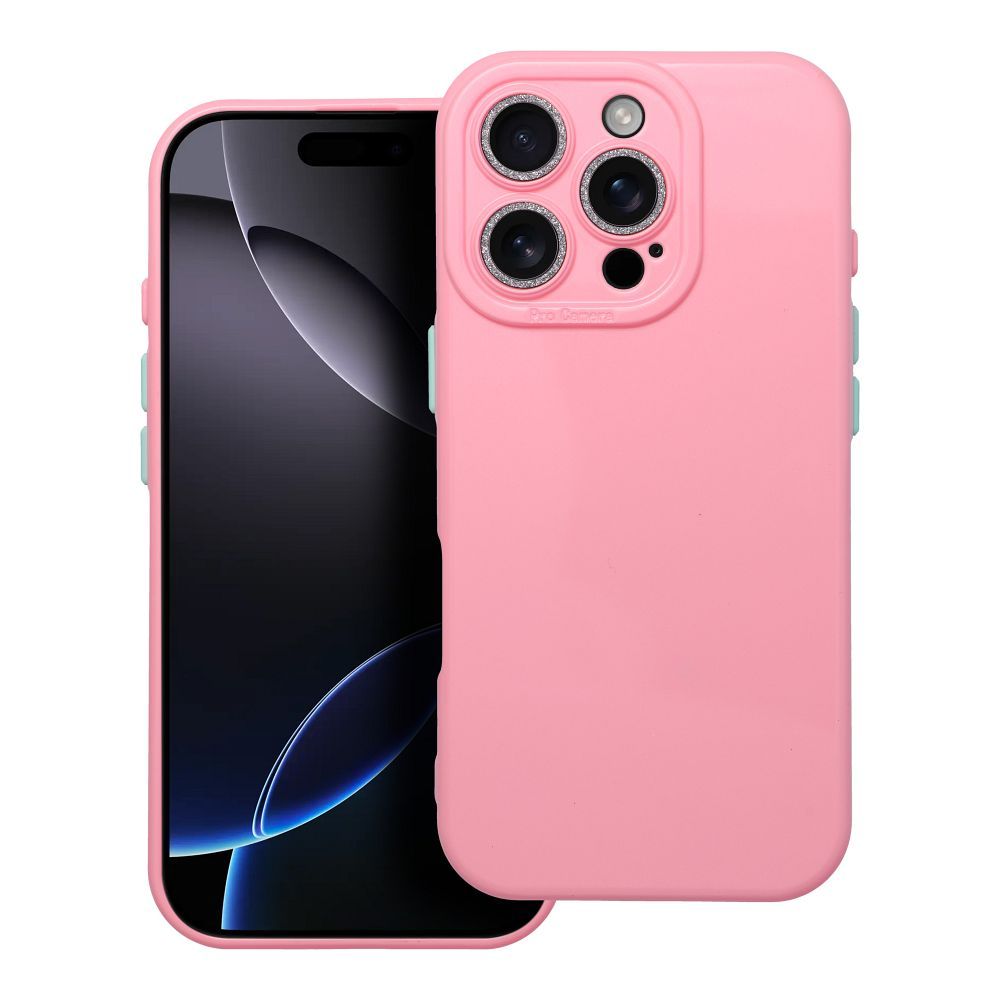 Pokrowiec Etui Pastel Shine różowe APPLE iPhone 15 Pro Max