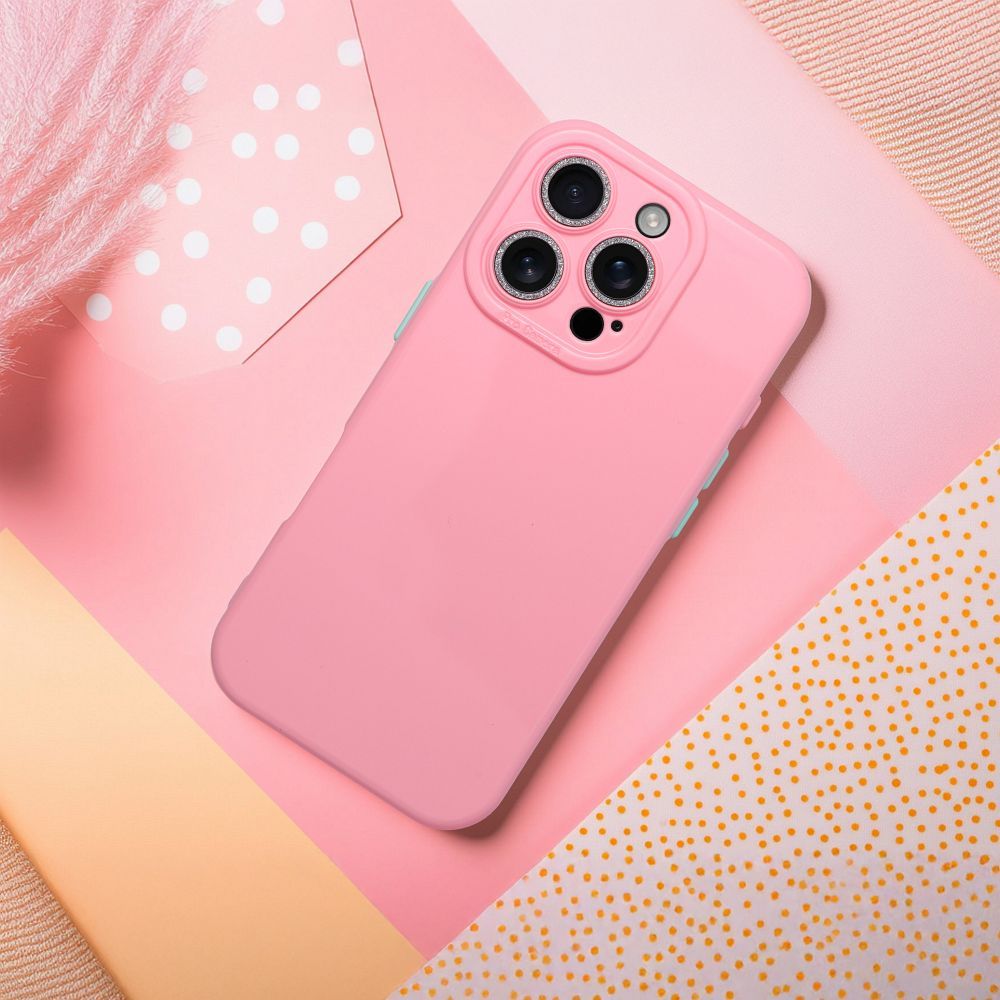 Pokrowiec Etui Pastel Shine różowe APPLE iPhone 15 Pro Max / 3