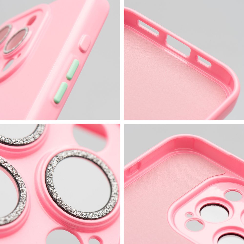 Pokrowiec Etui Pastel Shine różowe APPLE iPhone 15 Pro Max / 6